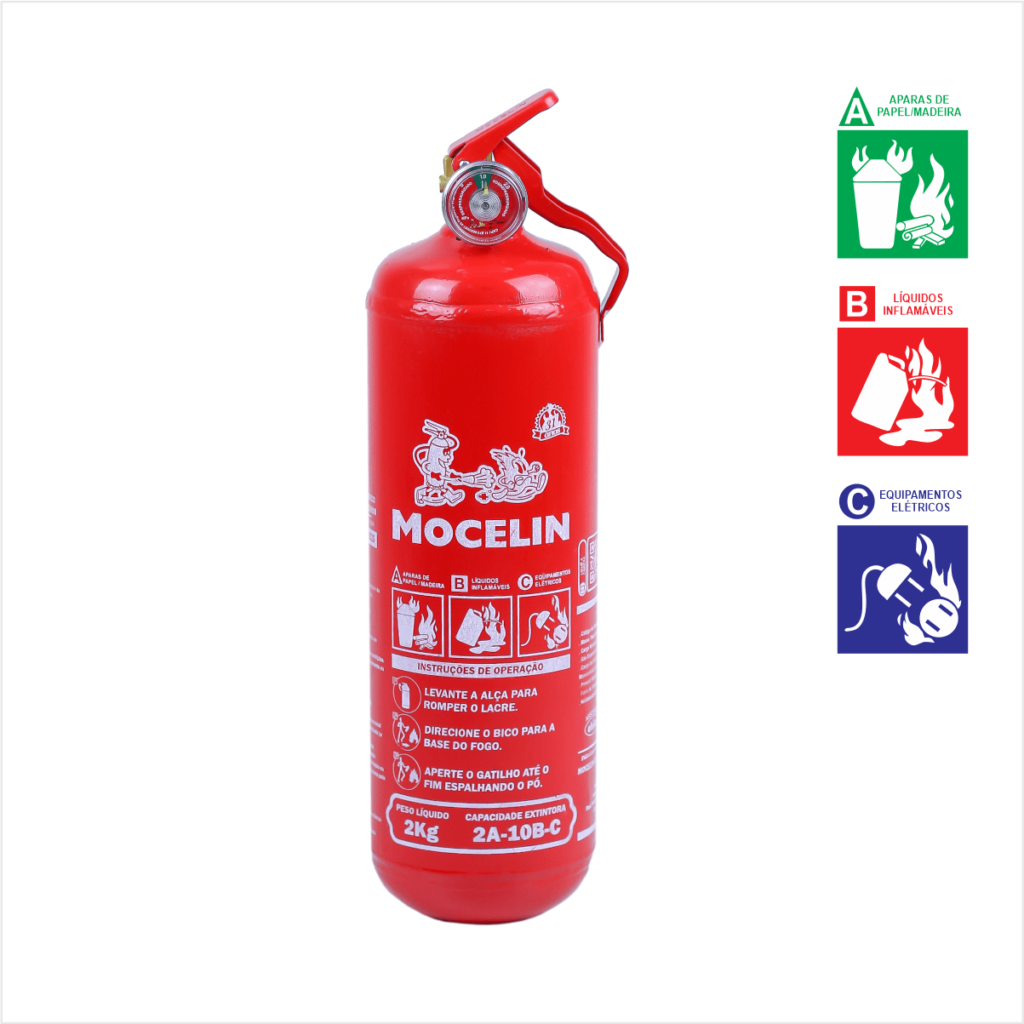 Extintor Veicular ABC - 2kg