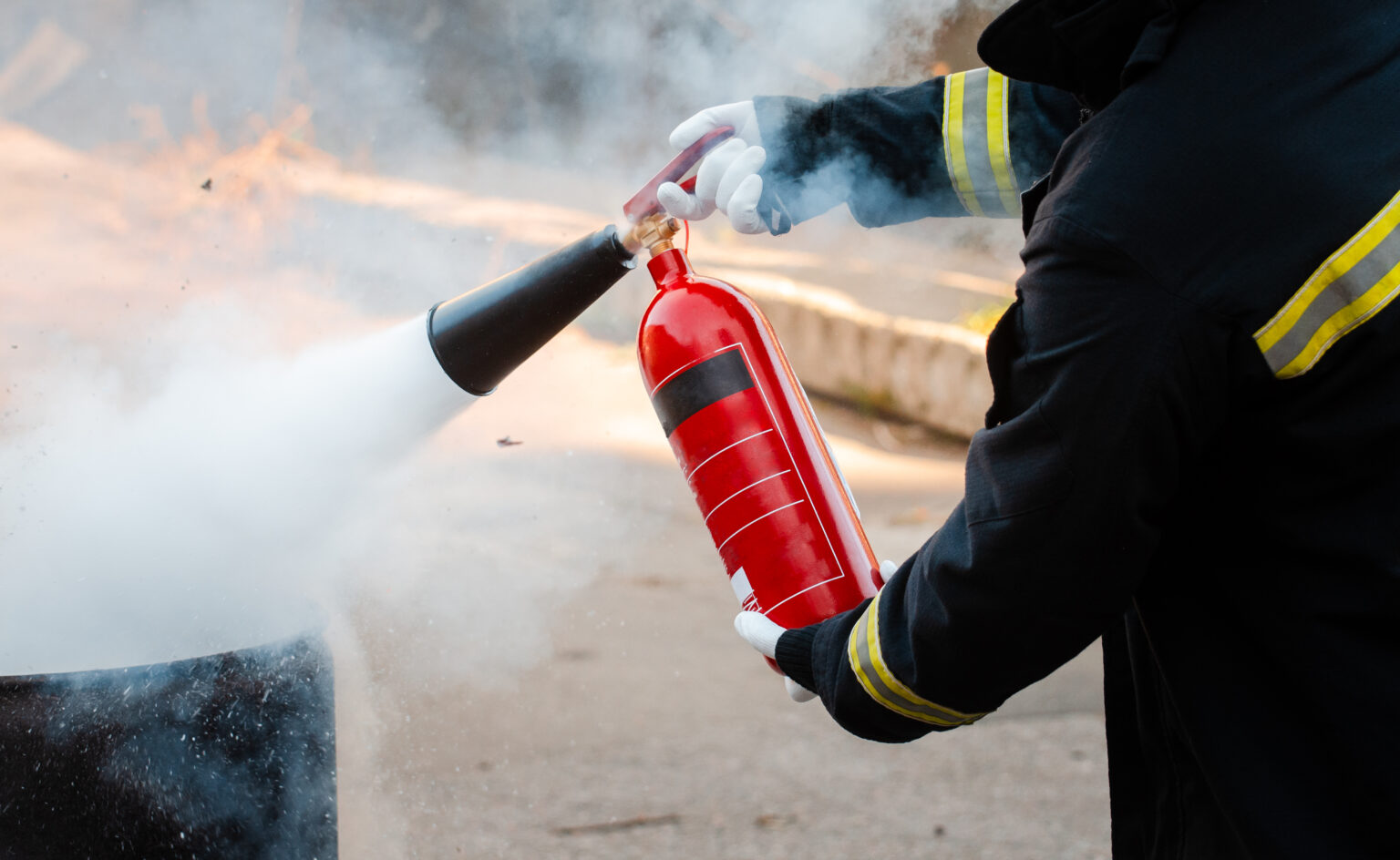 Treinamento de prevenção e combate a incêndios